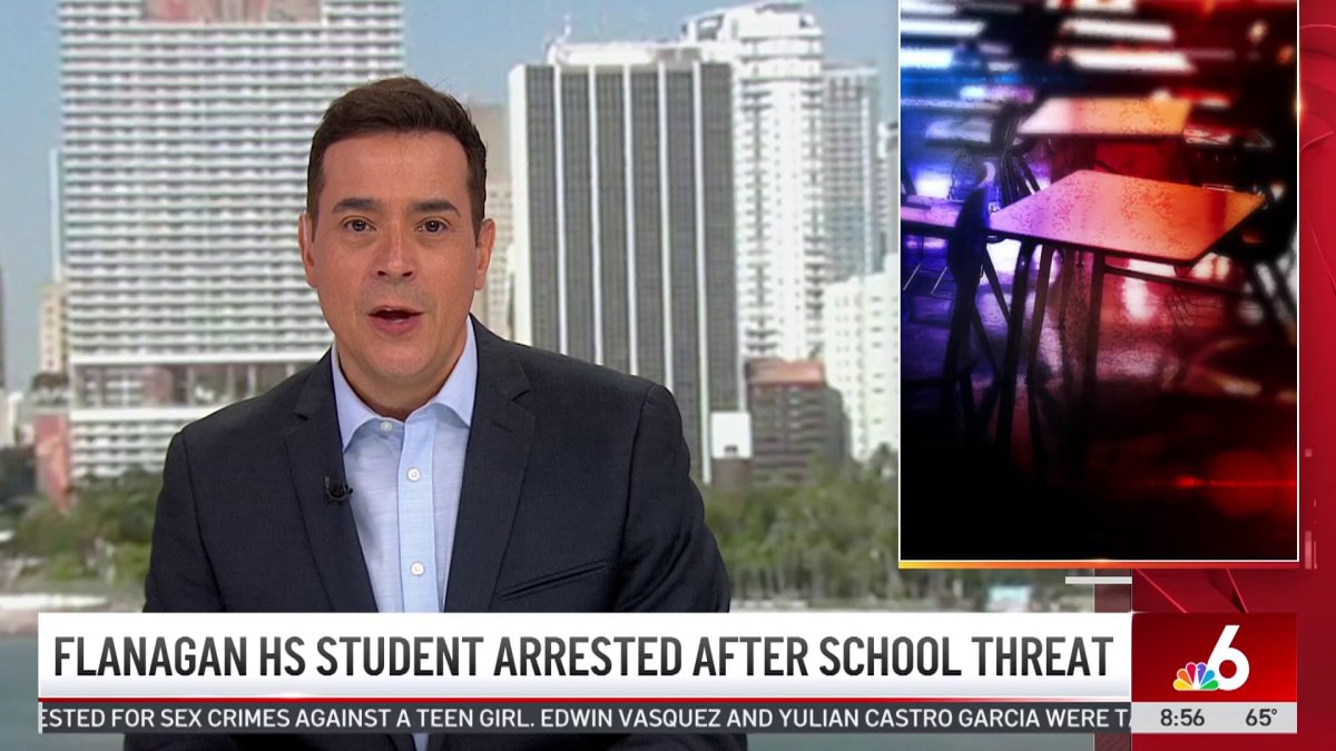 Student arrested after written threat found in bathroom at Flanagan ...