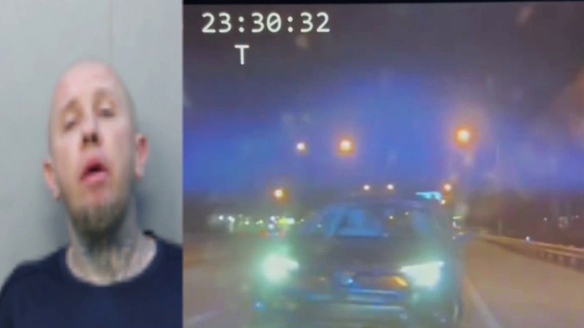 Dashcam shows FHP stopping wrong-way driver on SR 826 – NBC 6 South Florida