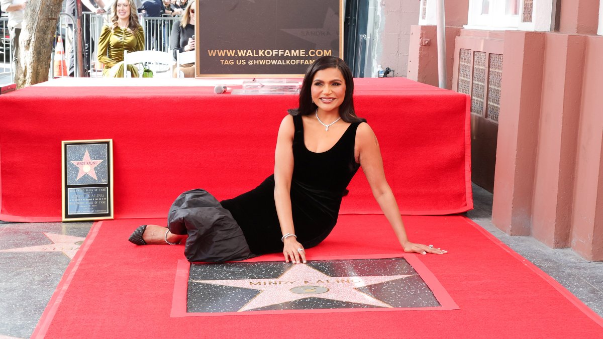 From ‘The Office' to the Hollywood Walk of Fame: Mindy Kaling honored with star