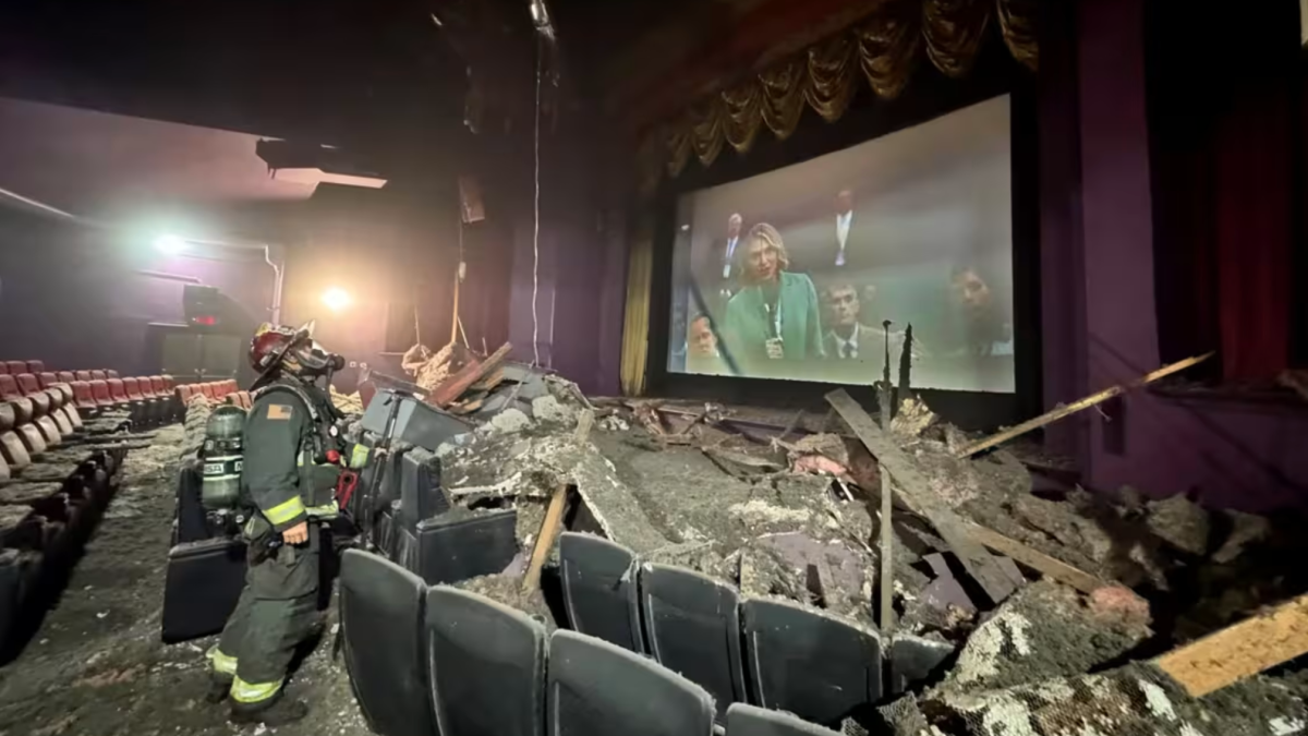 Movie theater ceiling collapses during screening of ‘Captain America: Brave New World'