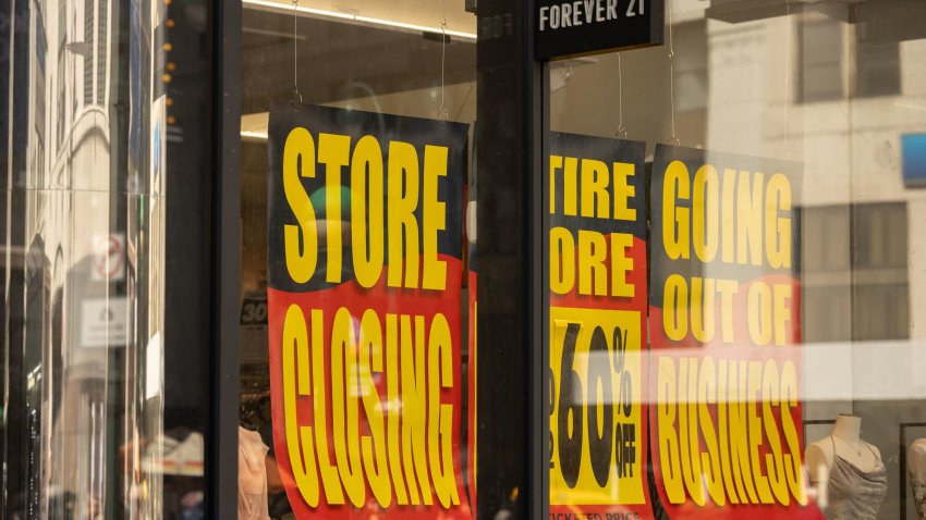 A Forever 21 store in New York, in March 2025.