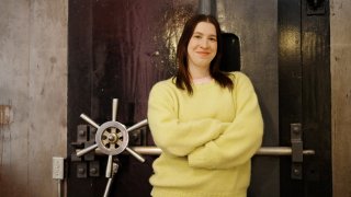 Marianne Plaisance and her boyfriend bought the old bank turned condo apartment in 2022.