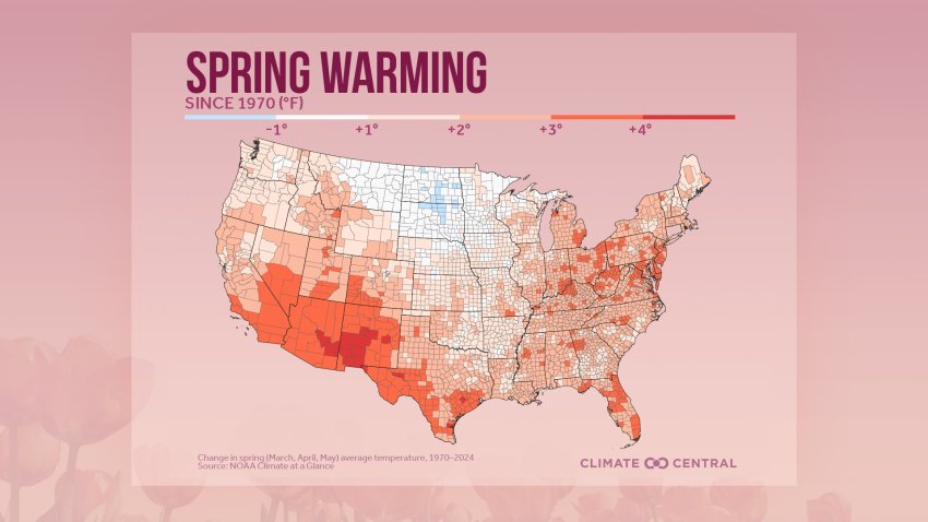 Nonprofit Climate Central has crunched the numbers and determined that the Miami area is now, on average, three degrees warmer during March, April and May than it was during the spring of 1970.