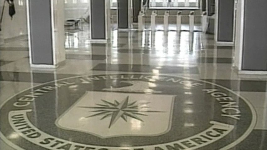 The interior of CIA headquarters.