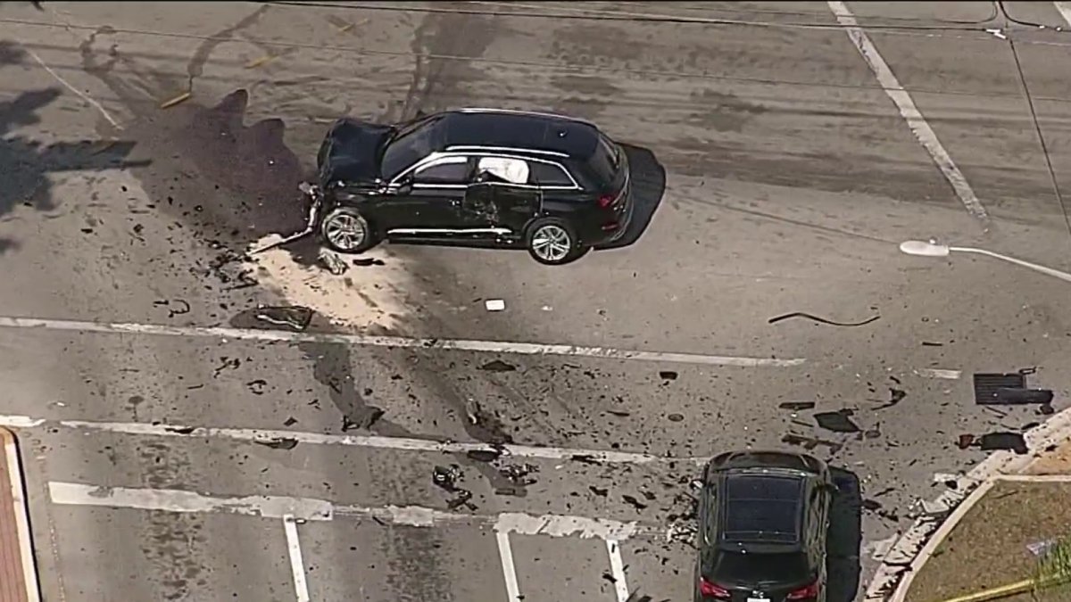Video shows aftermath of violent crash in Tamarac – NBC 6 South Florida