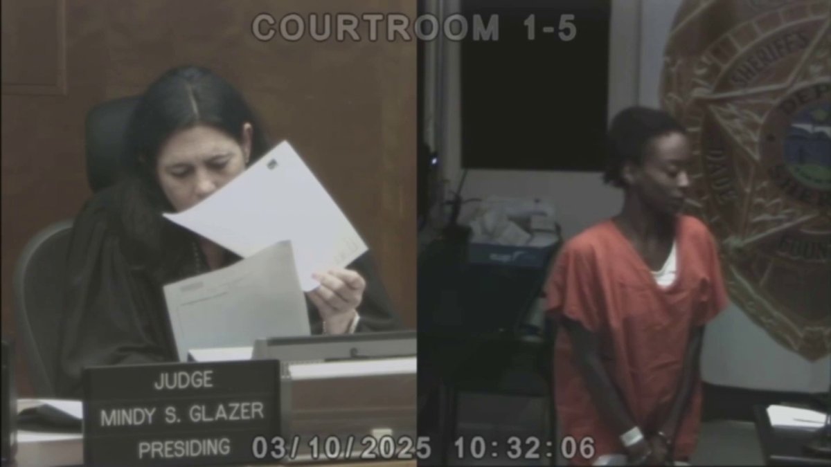 Miami woman accused of kicking her dog in bond court – NBC 6 South Florida