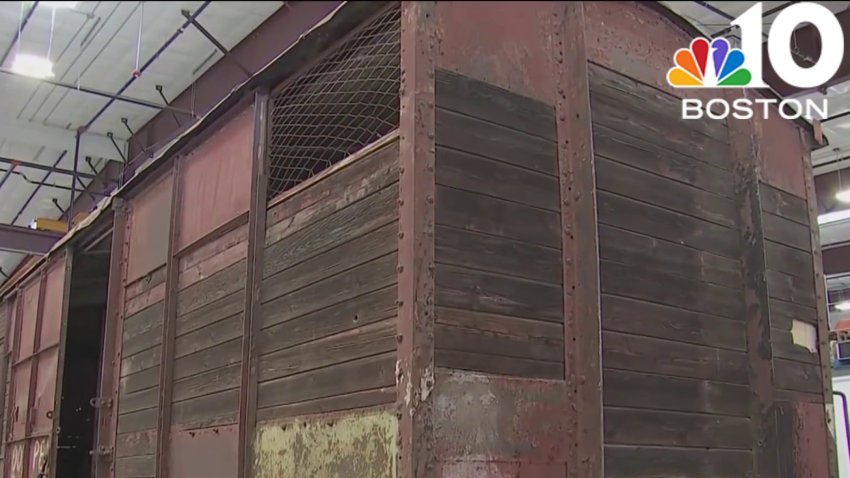 Rail car used in Holocaust to be displayed at museum opening next year