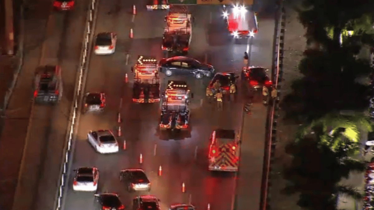3 vehicle crash on I-95 southbound shuts down lanes – NBC 6 South Florida