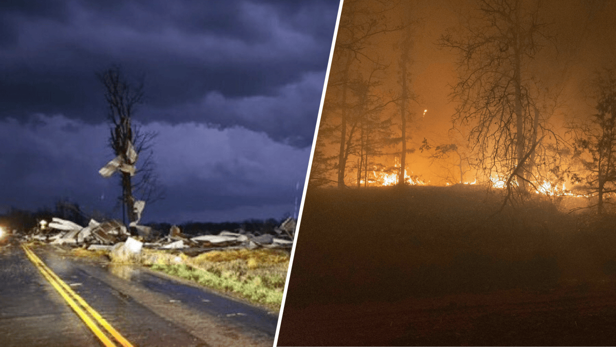 Massive storm across U.S. sparks tornadoes and fires – NBC 6 South Florida