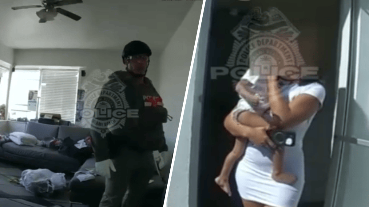 Bodycam shows officers rescuing toddler from Miami Beach ‘trap house ...