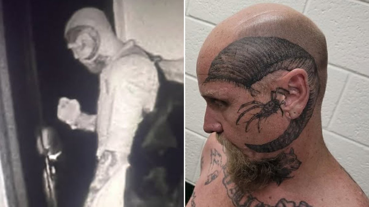 Florida burglary suspect with ‘devil-style' horn tattoos on head arrested: Sheriff