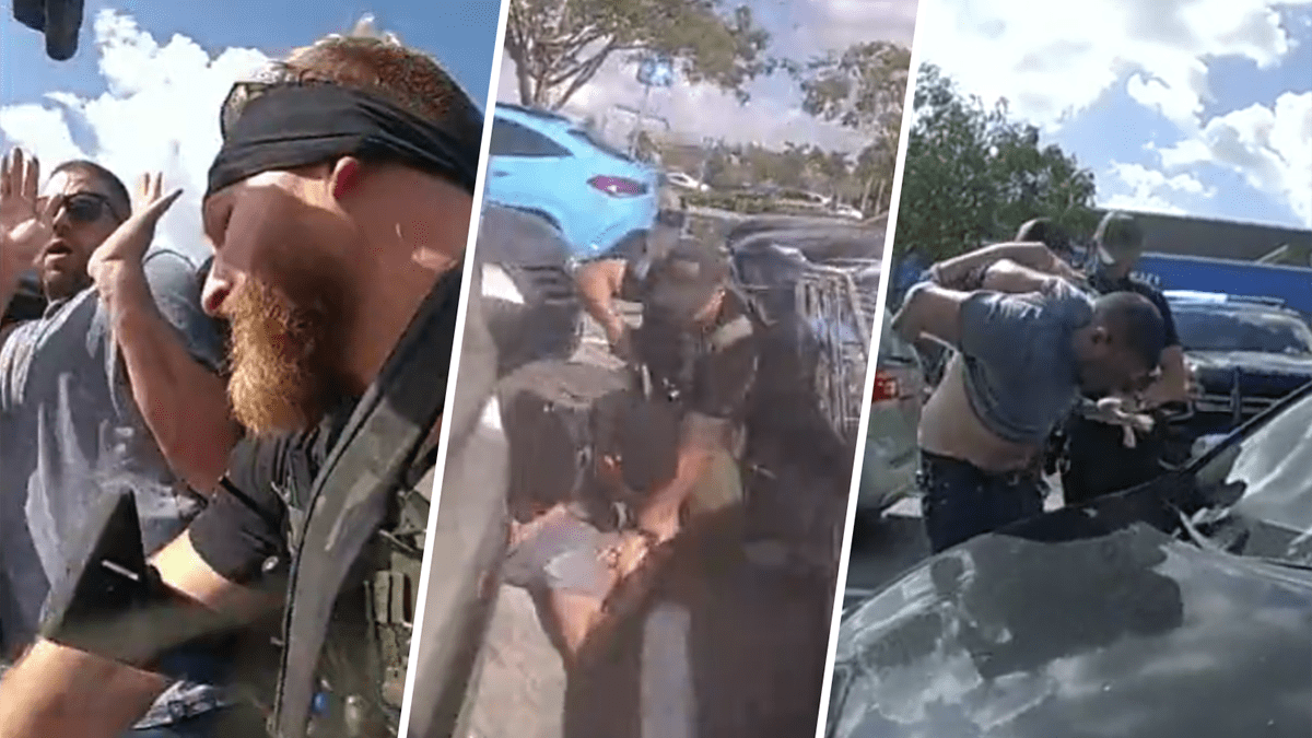 Intense bodycam videos show arrest of Tamarac triple murder suspect