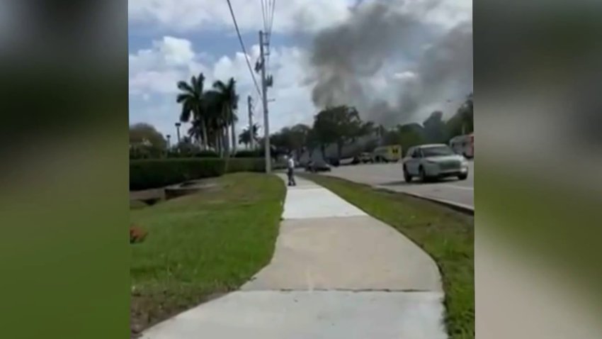 ‘I just saw it drop': Multiple feared dead after small plane crash in Boca Raton