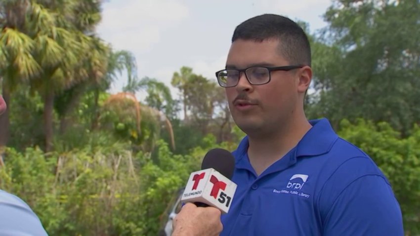 Driver who survived Boca Raton plane crash speaks