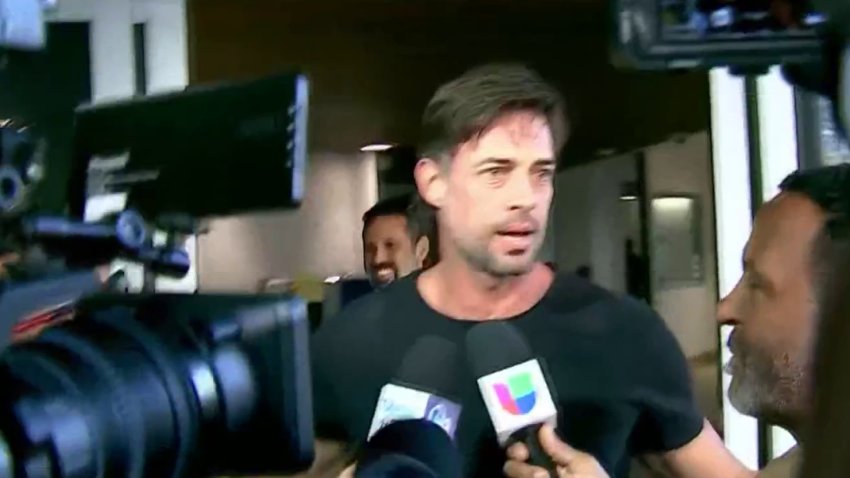 William Levy bonds out of jail after arrest for disorderly intoxication in Florida