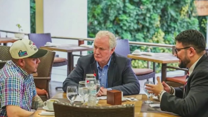 Sen. Van Hollen meets wrongly deported man in El Salvador