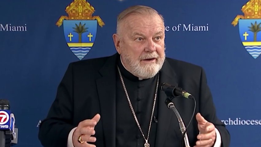 Miami Archbishop Thomas Wenski responds to Pope Francis' death