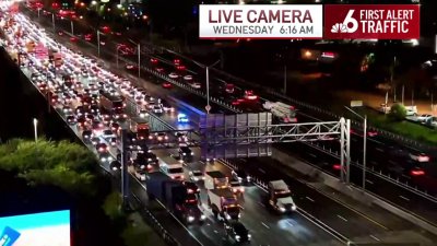 Crashes on I-95 in Broward back up traffic southbound and northbound