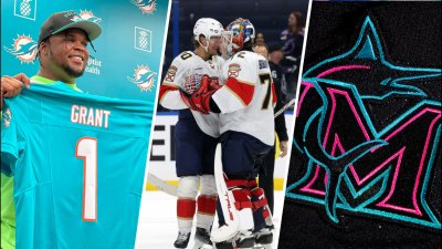 Dolphins' NFL draft recap; Panthers advance; Marlins' unveil “retrowave” uniforms