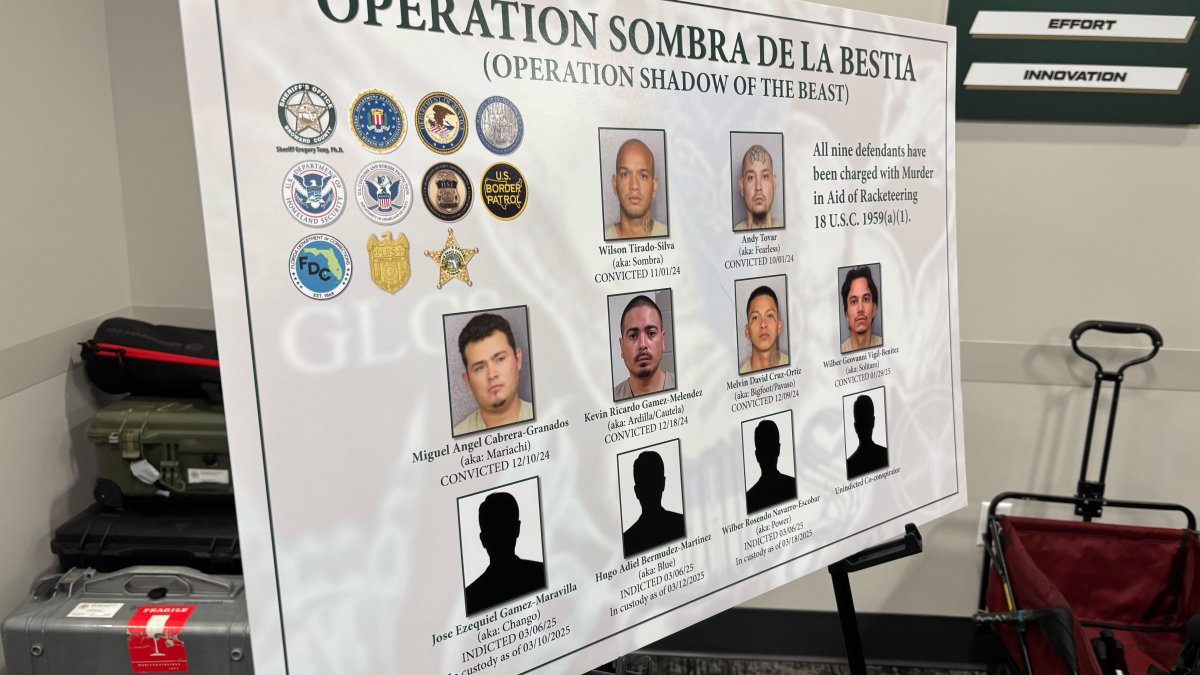 U.S. AG Pam Bondi to announce MS-13 arrests in cold case homicides in Broward, Palm Beach