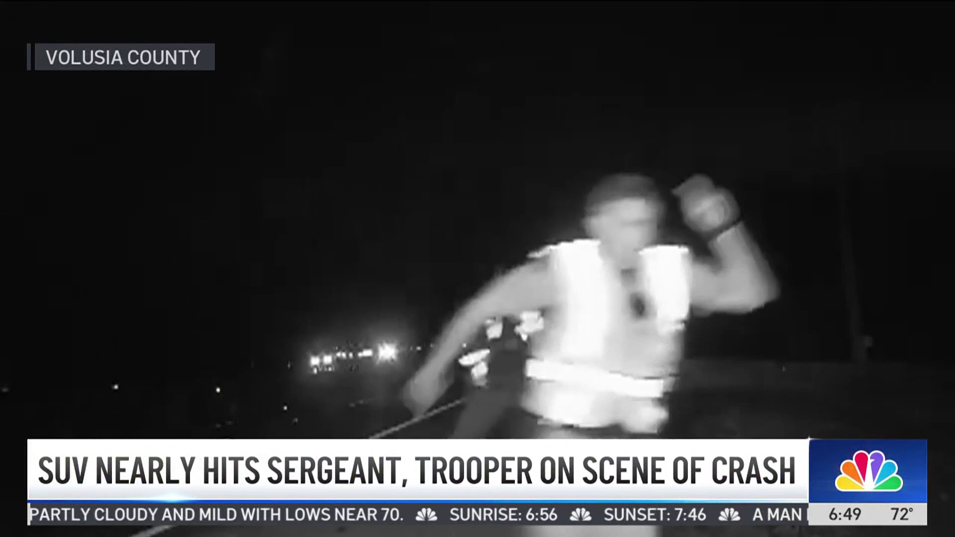 Video shows SUV almost hit deputy, trooper in I-95 crash – NBC 6 South ...