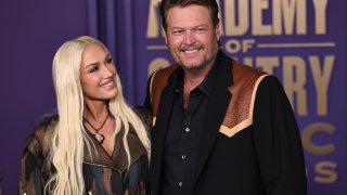 File. Gwen Stefani and Blake Shelton attend the 59th Academy of Country Music Awards at Omni Frisco Hotel at The Star on May 16, 2024 in Frisco, Texas.