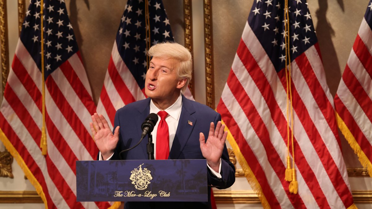 ‘Make America Great Depression Again': Trump's tariff target of ‘SNL' cold open