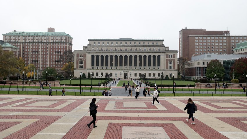 The Columbia University campus last month in New York City.