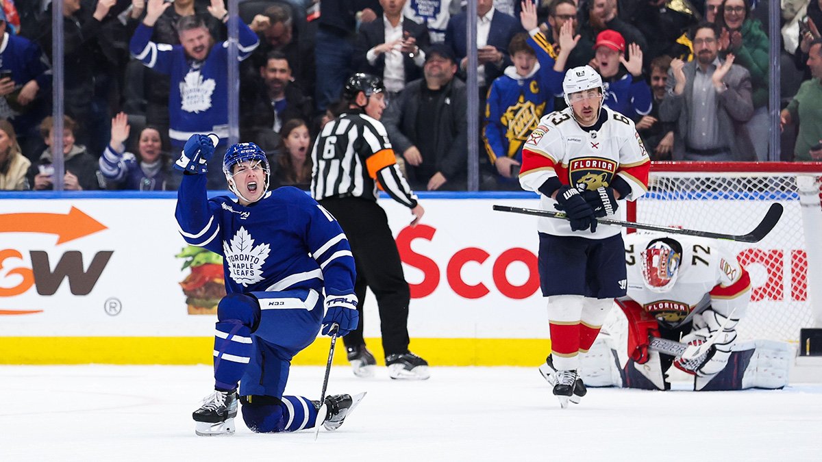 Maple Leafs beat the Panthers 3-2 in an Atlantic Division showdown ...