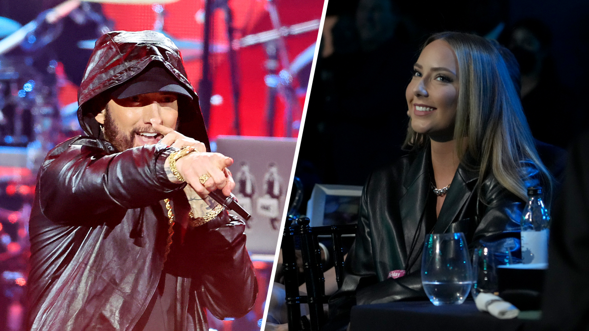 How Eminem's daughter Hailie Jade honored him with baby name