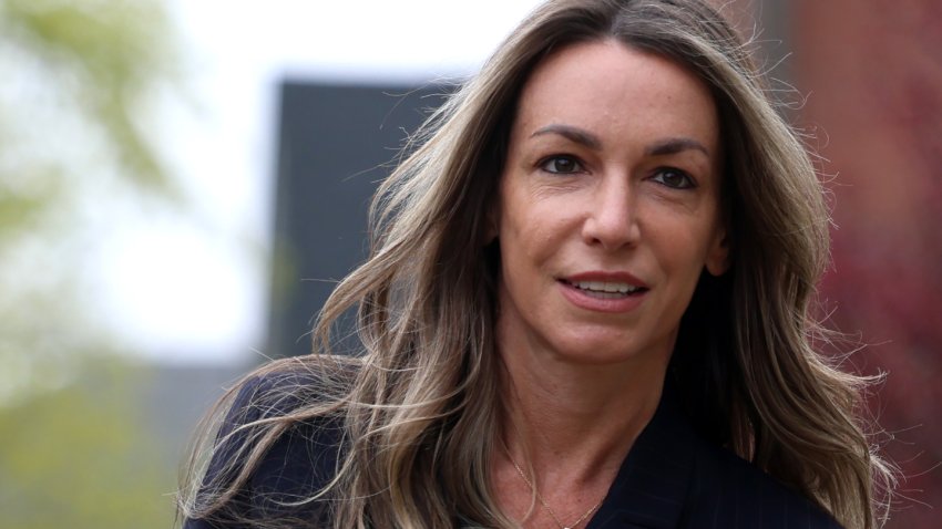Dedham, MA – April 22: Karen Read walks into Norfolk County Superior Court for opening statements in her retrial on April 22, 2025. Read, 45, has pleaded not guilty to charges including second-degree murder for allegedly backing her Lexus SUV into Boston police officer John O’Keefe early on Jan. 29, 2022, after dropping him off outside a Canton home. (Photo by Jessica Rinaldi/The Boston Globe via Getty Images)