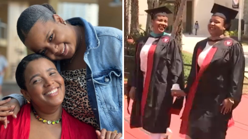 Marnatha Ternier, 48, and 23-year-old Hillary Pierre are set to graduate from Barry University’s School of Business and Public Administration on Saturday.