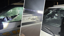 Monroe County Sheriff's Office officials said a gunman opened fire on deputies' vehicles.