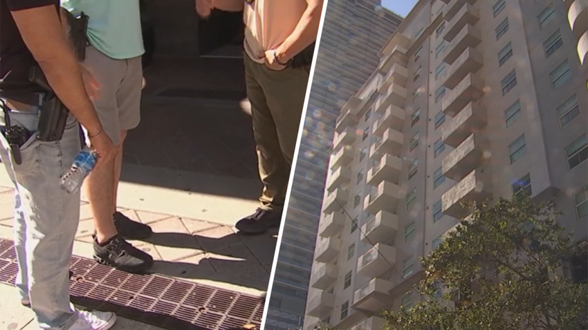 A man was arrested during an undercover child pornography bust at a Brickell apartment building Wednesday morning, police said.