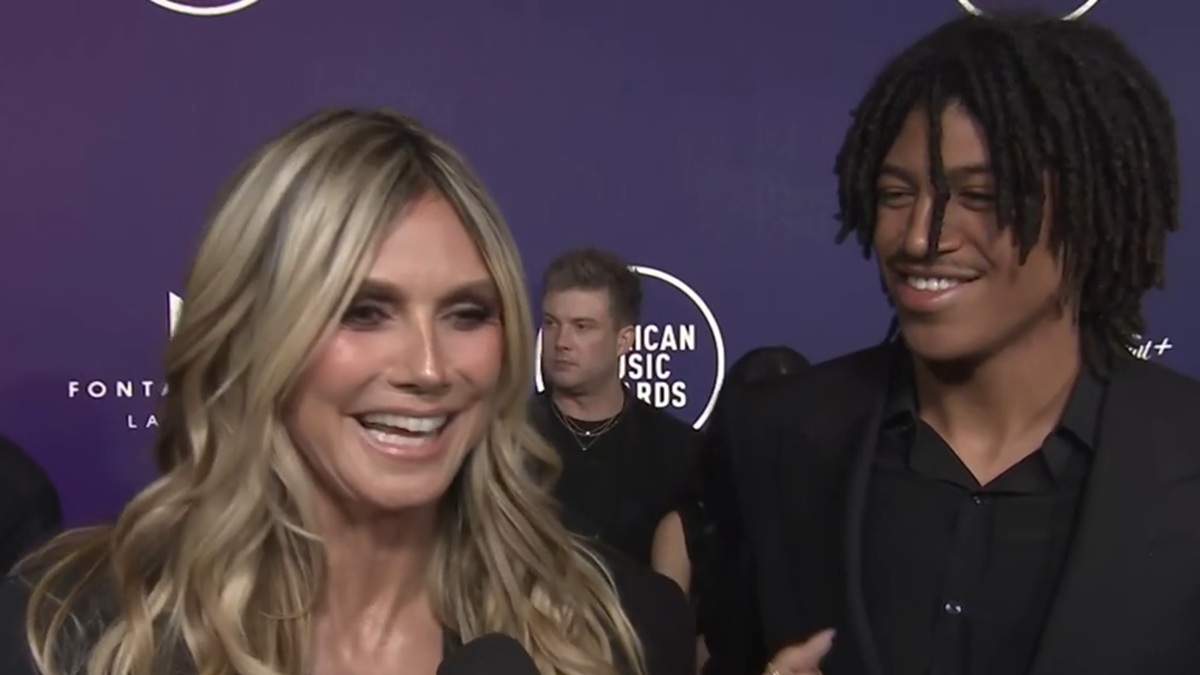 'I love having my son here': Heidi Klum, Seal’s son Henry makes rare AMAs appearance