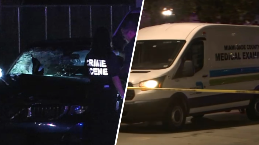 Miami Police investigate a fatal hit-and-run in Little Havana on May 30, 2025.