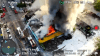 Crews battle massive fire at abandoned building in Miami
