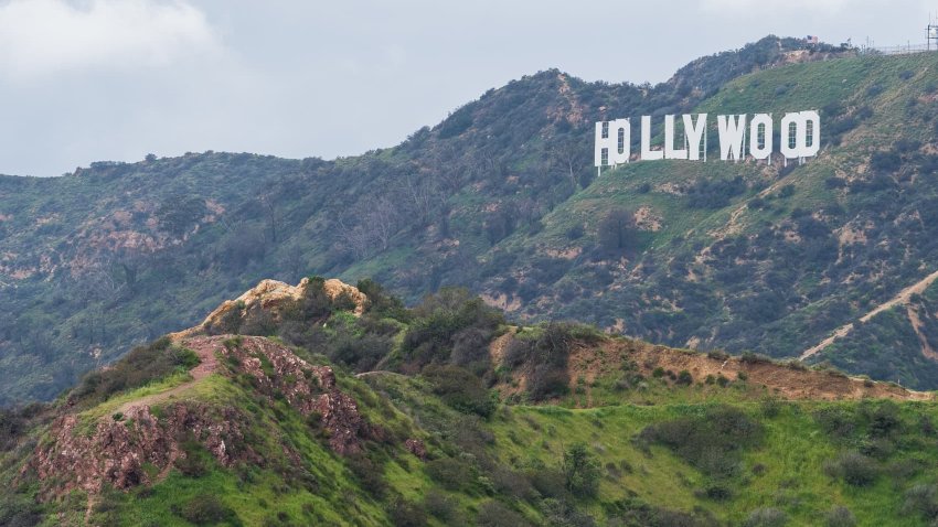 Scenes of the mountains in front of the hollywood sign On March 5th 2017 in Los Angeles, United States of America.