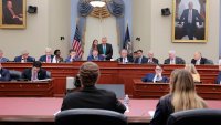 Congressional lawmakers at a mark up meeting with the House Budget Committee on Capitol Hill on May 16, 2025 in Washington, DC, U.S.