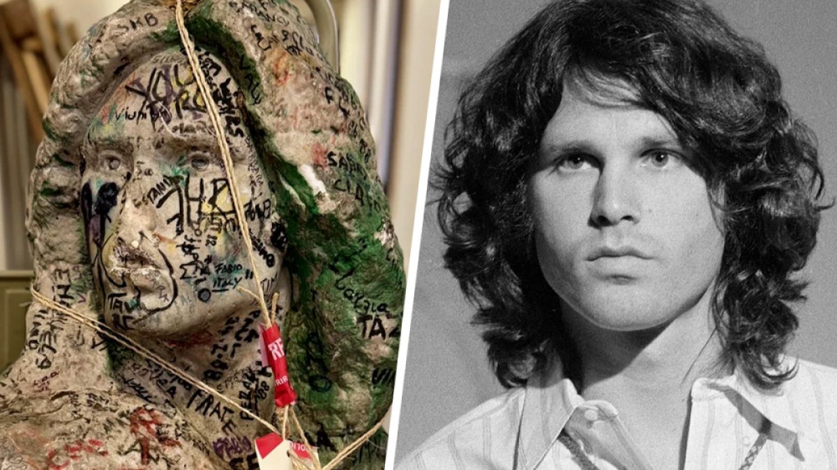 Long-lost bust of legendary Doors frontman Jim Morrison found by chance