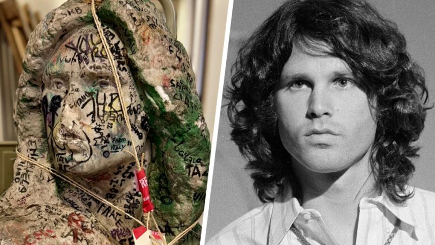 Jim Morrison and his long-lost bust