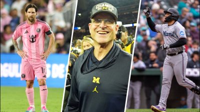 Inter Miami becomes one of most valuable soccer clubs in world; Harbaugh on Dolphins' Kenneth Grant