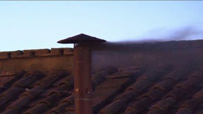 Black smoke billows from Vatican, signaling no pope selected yet