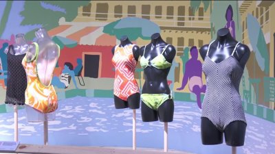 Miami museum opens a new exhibit that examines a century of swimwear and its connection to Florida