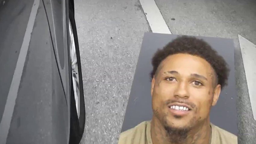 Man abandons car with child inside after chase