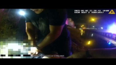 Bodycam video shows rescue of blind man in Hialeah canal