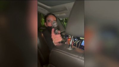 Video shows Uber driver pointing gun at passengers in Hollywood