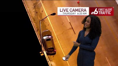 Crash blocks lanes on I-195 toward Miami Beach