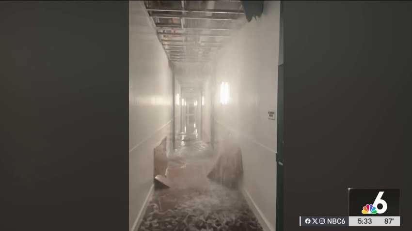 Residents clean up after flooding at Fort Lauderdale apartments