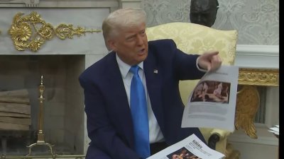 Trump lays into NBC's Peter Alexander after question on Qatari airplane